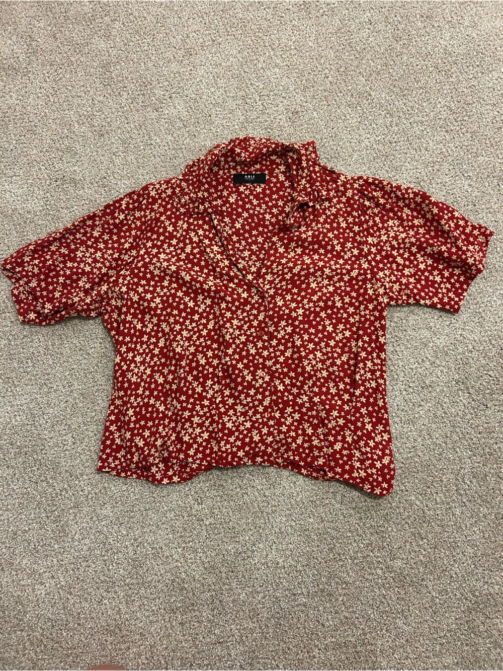 EUC Floral Blouse